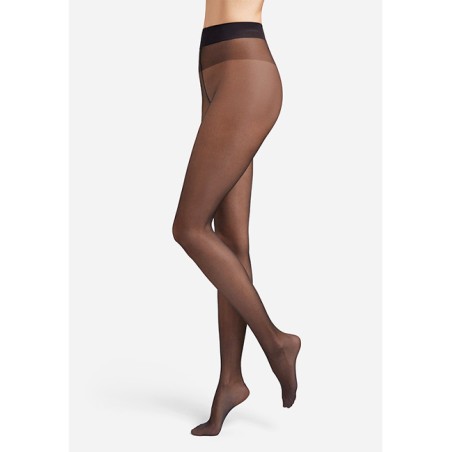 Collant SATIN TOUCH 20  Black   - WOLFORD