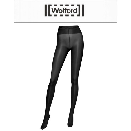 Collant NEON 40  Black - WOLFORD