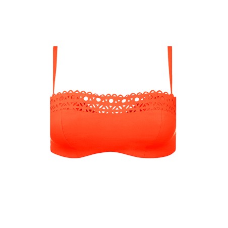 2 pcs  bandeau ORANGE COUTURE de Lise Charmel