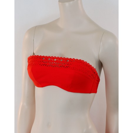 2 pcs  bandeau ORANGE COUTURE de Lise Charmel