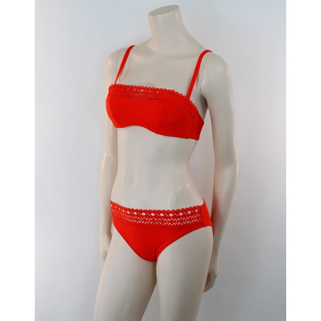 2 pcs  bandeau ORANGE COUTURE de Lise Charmel