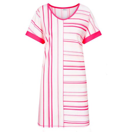Chemise de nuit Stripes Pink - ROSCH