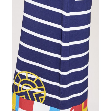 Robe de plage STRIPE BLUE de Louis Féraud