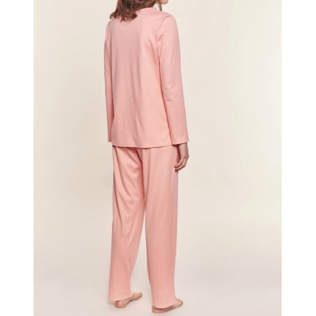 Pyjama coton, manches longues, CORAIL de LOUIS FERAUD