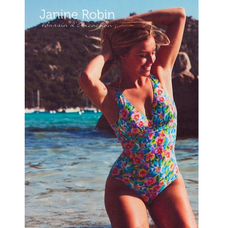 1 pièce Janine Robin - Fleuri multico Maddalena