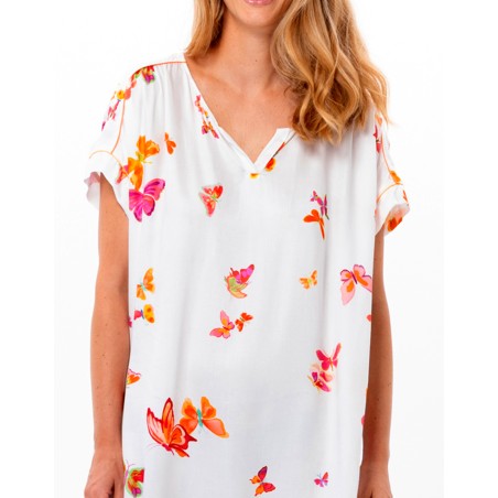 Chemise de nuit multico - Le Chat