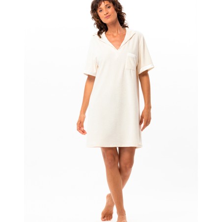 ROBE de plage coton vanille de Le Chat