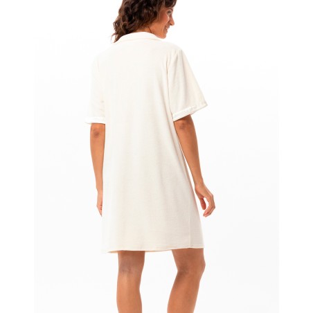ROBE de plage coton vanille de Le Chat