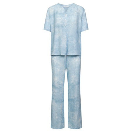 Pyjama M/C Bleu denim - Louis Féraud
