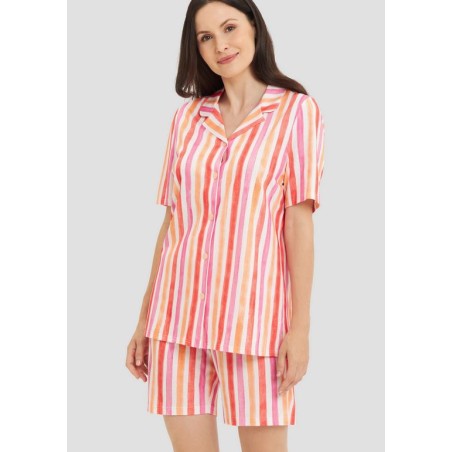 Pyjashort "Stripe multico" - Rosch lingerie