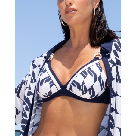 2 pcs  Plunge Danse des vagues de Lise Charmel