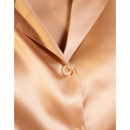Pyjama soie SPLENDEUR PECHE de Lise Charmel